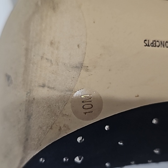 INC Black Suede with Rhinestone Booties Size 10 - Picture 7 of 15